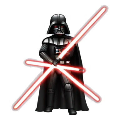 Dark Vador attack sticker