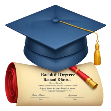 bachelor degree sticker