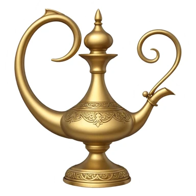 Genie Lamp sticker