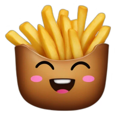 turd frenchfries sticker