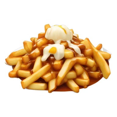 Poutine entrain de manger une sucette sticker
