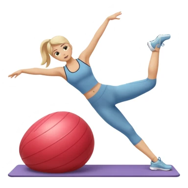 Pilates sticker