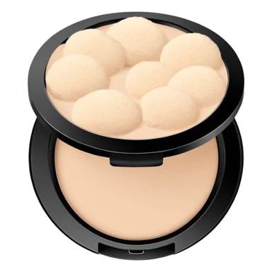 make up powder sticker