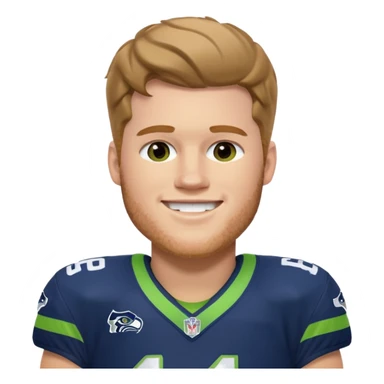 Sam Darnold Seahawk sticker