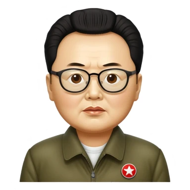 Kim jong il sticker