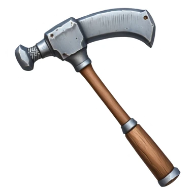 Medeival smithing hammer sticker