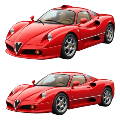 Alpha Romeo 33 stradale sticker