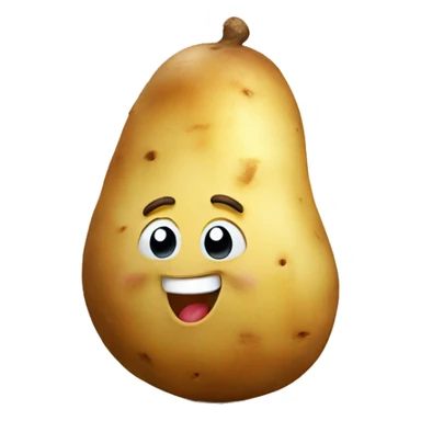 Happy potato  sticker