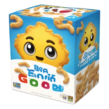 cereal box, game object sticker