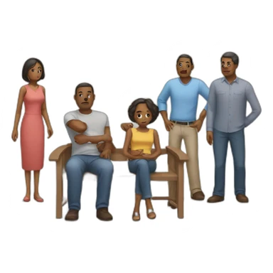 family conflict sticker