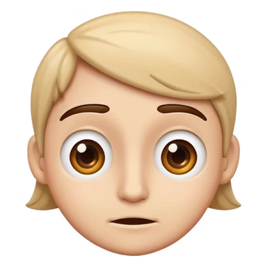 Mix of confused and smirk sticker