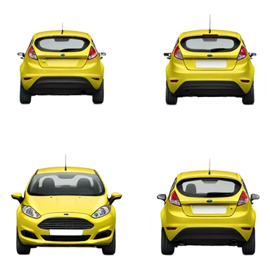 Ford fiesta hatcback 2013 sticker