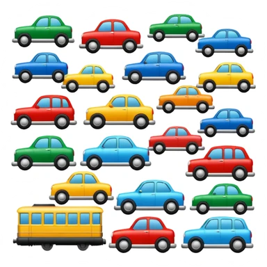  toy cars and trains sticker