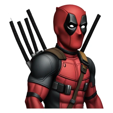 Deadpool wolverine sticker