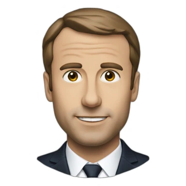 Macron sucette sticker