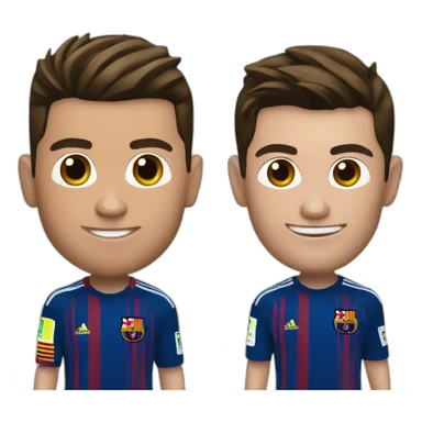 Cristiano-Ronaldo-and-Messi sticker