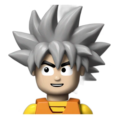Goku x Lego sticker