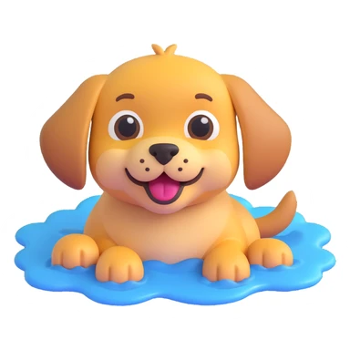 emoji face with a sly smirk and puppy-dog, watery eyes sticker