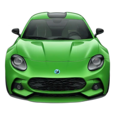 2017 green alpine a110 sticker