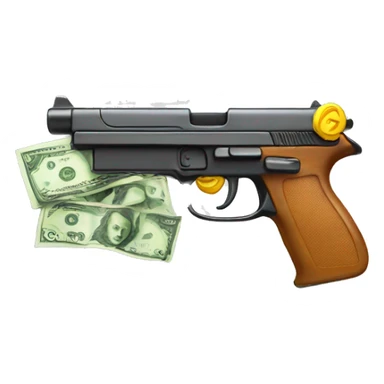 Smg with the flying money emoji  sticker