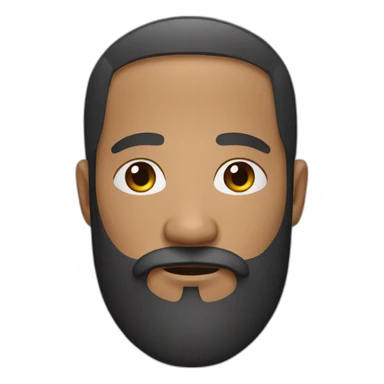 filipino-man-and-black-man - beard sticker
