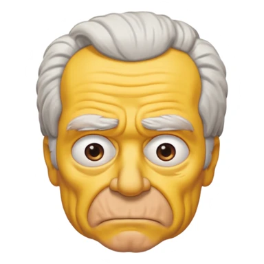  Abe Simpson from The Simpsons sticker