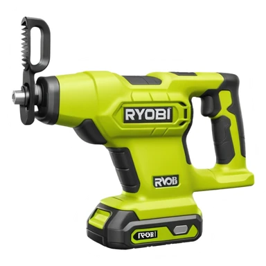 RYOBI ONE+ 18V Cordless Reciprocating saw battery  sticker