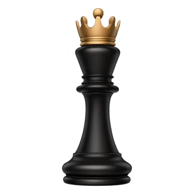 black chess piece, rook piece sticker