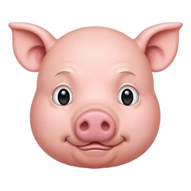 bald man as a pig sticker
