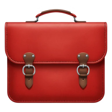 red Portfolio sticker