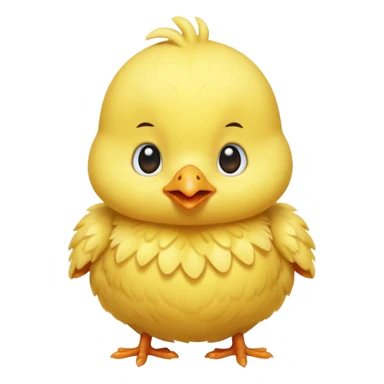A medical baby chicken  sticker
