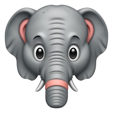 elephant freaking sticker