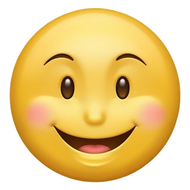 Smiley emoji teasing sticker