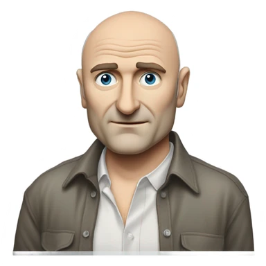 Phil Collins sticker