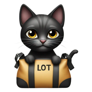 Cat burglar real cat sticker