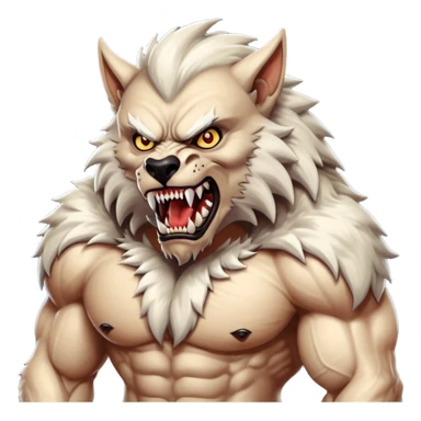 dnd 5e werewolf boss monster sticker