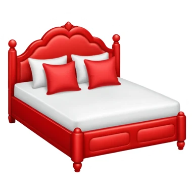 Love bed sticker