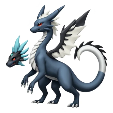 Salandit-Reshiram-Umbreon-Silvally-fusion (full body) sticker