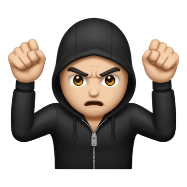 Robbery emoji sticker