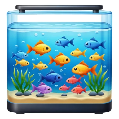 Aquarium sticker