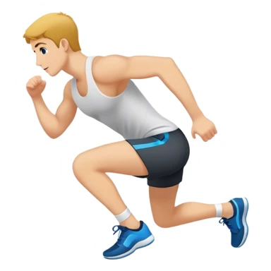 plyo-box-jump exercise side-view sticker