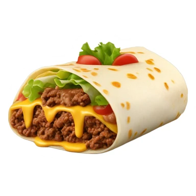 5 layer burrito sticker