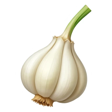 single garlic piece sticker