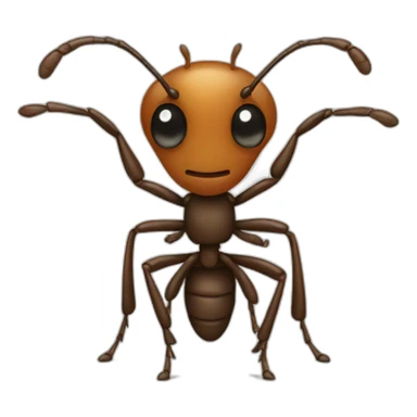 A alphabet Ant sticker