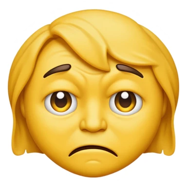 emoji with pure disgust in his face sticker