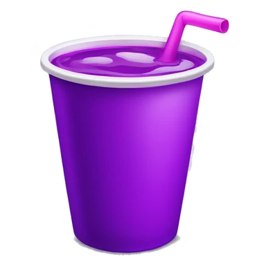 Double cup of purple drink sticker