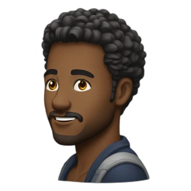 Daniel priste qui boit une bt sticker