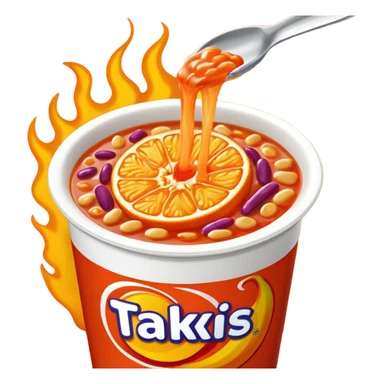 Maruchan instant lunch con Takis Fuego sticker