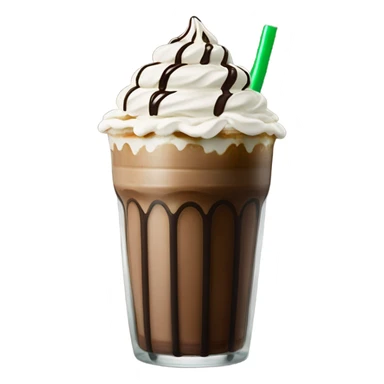 Starbucks Frappuccino mocha sticker