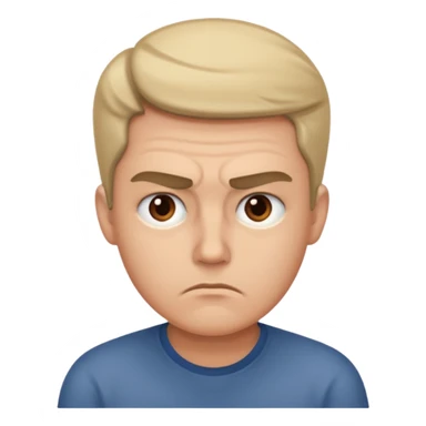 thinking hard sticker